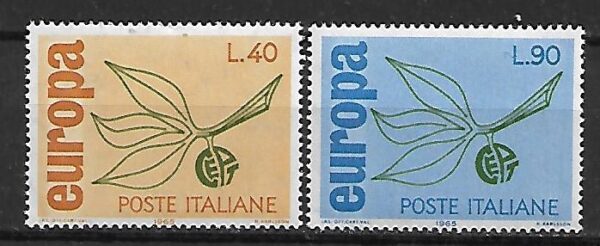 EUROPA CEPT WŁOCHY MI.1186-1187**