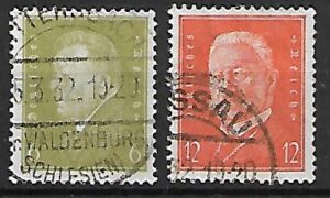 NIEMCY RZESZA MI.465-466 KASOWANY