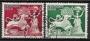 NIEMCY RZESZA MI.816-817 KASOWANY