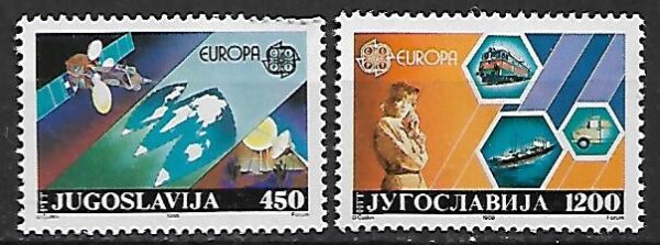 EUROPA CEPT JUGOSŁAWIA MI.2273-2274**