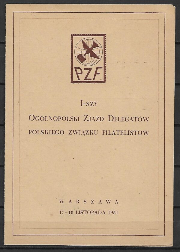 KARNET DELEGATOWI NA ZJAZD FI.BL.12 KASOWANY - obrazek 2