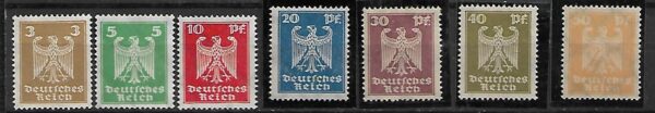 NIEMCY RZESZA MI.355-361**