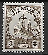 KOLONIE NIEMIECKIE SAMOA MI.20**