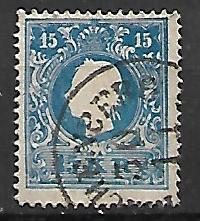 KLASYKA AUSTRIA MI.15II KASOWANY