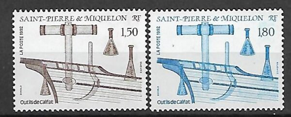 MARYNISTYKA SAINT PIERRE I MIQUELON MI.636-637**