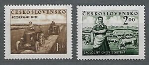 ROLNICTWO CZECHOSŁOWACJA MI.655-656**