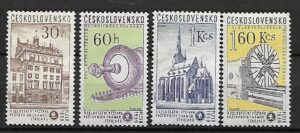 WYSTAWA FILATELISTYCZNA CZECHOSŁOWACJA MI.1133-1136**
