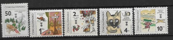 SZTUKA CZECHOSŁOWACJA MI.2630-2634**