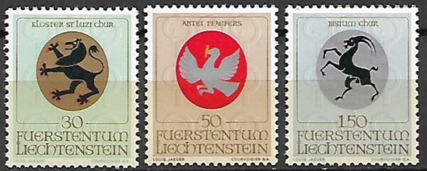 HERBY LIECHTENSTEIN MI.514-516**