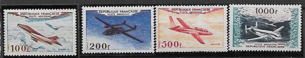 LOTNICTWO FRANCJA MI.987-990**