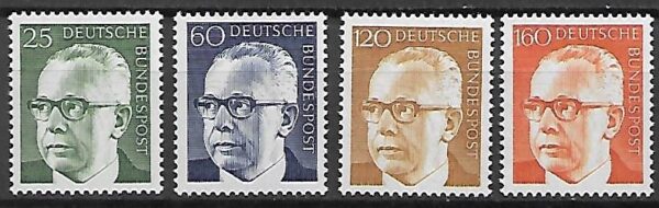 SŁAWNI LUDZIE RFN MI.689-692**