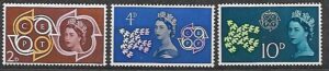 EUROPA CEPT ANGLIA MI.346-348**