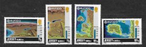 EUROPA CEPT JERSEY MI.278-281**