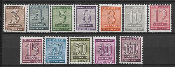 NIEMCY STREFY MI.126-137**