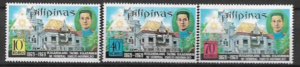 ARCHITEKTURA FILIPINY MI.870-872**