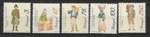 STROJE LUDOWE PORTUGALIA MI.2114-2118**