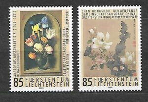MALARSTWO LIECHTENSTEIN MI.1375-1376**