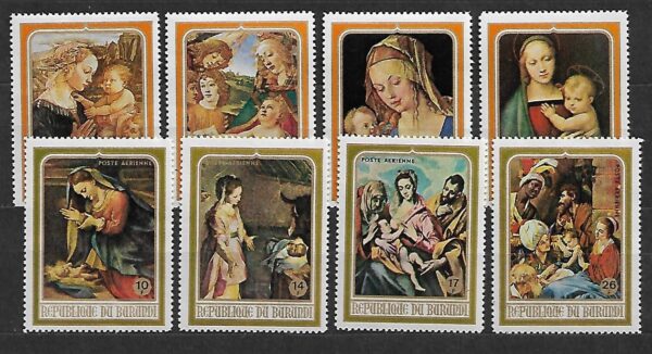 MADONNY BURUNDI MI.458-465A**