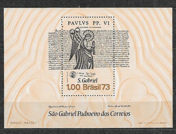 RELIGIA BRAZYLIA MI.BL.33**
