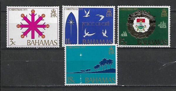 BOŻE NARODZENIE BAHAMY MI.336-339**