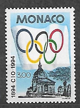FLAGA OLIMPIJSKA MONAKO MI.2180**