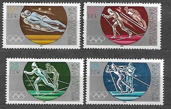 OLIMPIADA ZIMOWA DDR MI.2839-2842**