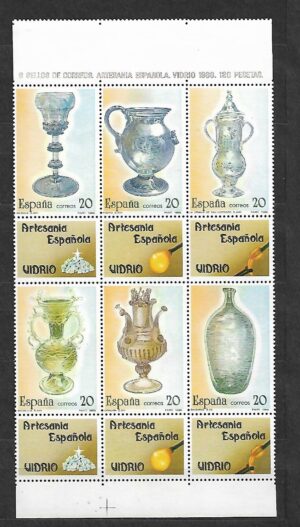 SZKŁO HISZPANIA MI.2820-2825**