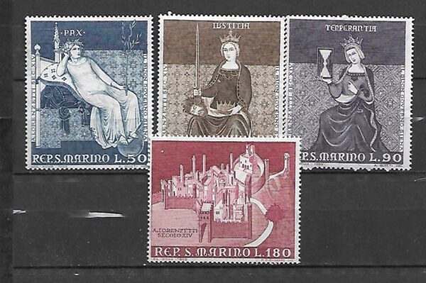 FRESKI SAN MARINO MI.921-924**