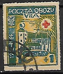POCZTA OBOZOWA MURNAU FI.13yC KASOWANY GWARANCJA Z. KORSZEŃ