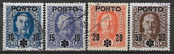 AUSTRIA PORTO MI.60-63 KASOWANY