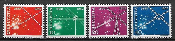 ELEKTRYCZNOŚĆ SZWAJCARIA MI.566-569**