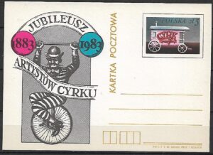 Cp.FI.828**100-LECIE POLSKIEGO CYRKU