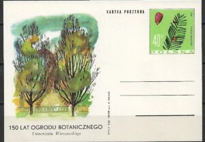 Cp.FI.377**150 LECIE OGRODU BOTANICZNEGO W WARSZAWIE