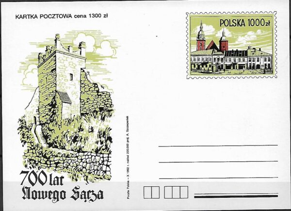 Cp.FI.1029** 700 LAT NOWEGO SĄCZA