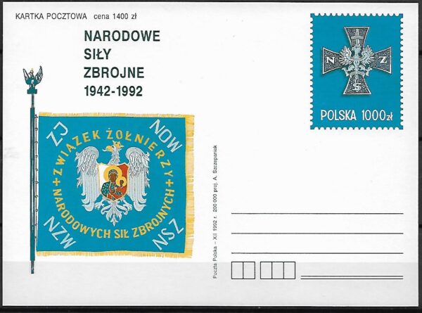 Cp.FI.1031** 50 LECIE POWSTANIE NSZ