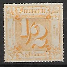 KSIĘSTWO NIEMIECKIE THURN UND TAXIS MI.47*