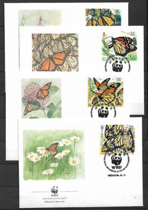 FDC MOTYLE MEKSYK MI.2095-2098