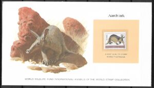 MRÓWNIK BOPHUTHATSWANA KOLEKCJA ZWIERZĄT ŚWIATA NA KARCIE