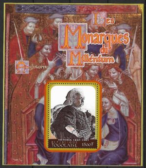 KRÓLOWA WIKTORIA TOGOLAISE MI.BL.455**