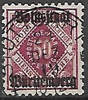 KSIĘSTWO NIEMIECKIE WITEMBERGIA MI.143 KASOWANY