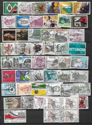 ZESTAW ZNACZKÓW BELGIA NR 4