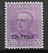 KOLONIE WŁOSKIE  ERITREA MI.138*