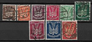 NIEMCY RZESZA MI.210-218 KASOWANY GWARANCJA