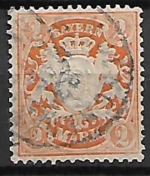 NIEMCY BAWARIA MI.64 KASOWANY