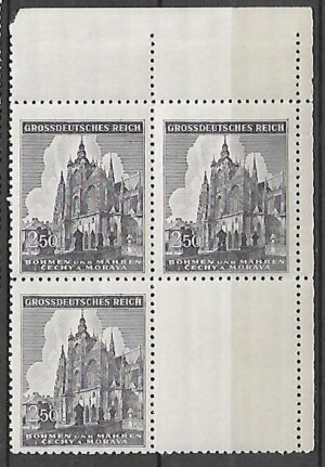 ARCHITEKTURA CZECHY I MORAWY MI.141** Z PUSTOPOLEM NA DOLE