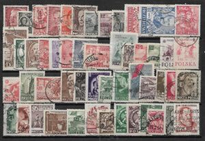 ZESTAW ZNACZKÓW POLSKA  NR 62