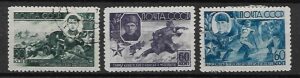 II WOJNA ŚWIATOWA ZSRR MI.922-924 KASOWANY