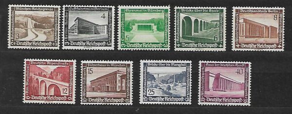 ARCHITEKTURA RZESZA NIEMCY MI.634-642**