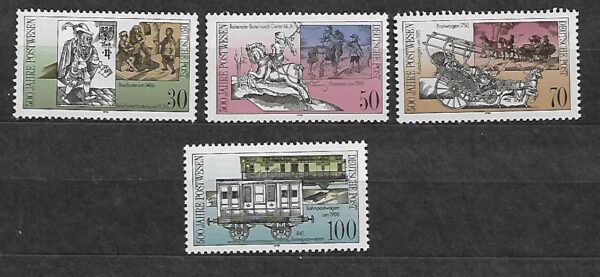 DZIEŃ ZNACZKA DDR MI.3354-3357**