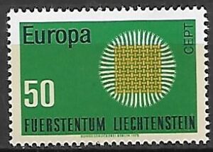 EUROPA CEPT LIECHTENSTEIN MI.525**